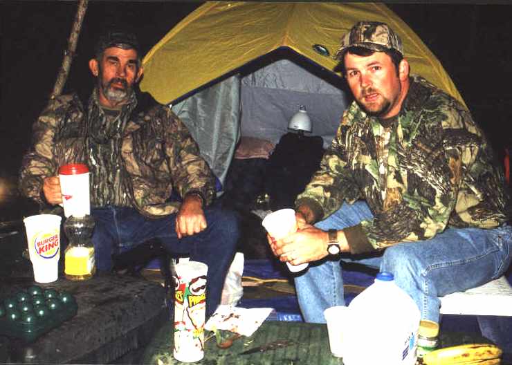 Camp site in San Juan NF